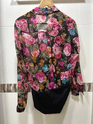 Body estampado floral