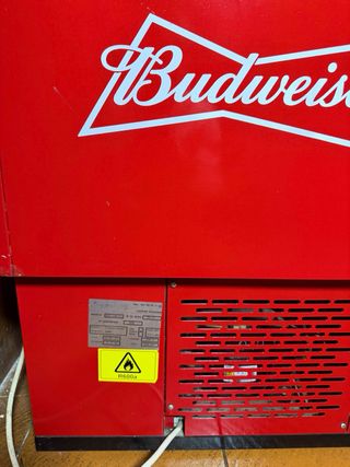 NEVERA BUDWEISER VINTAGE BAR FRÍA