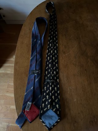 Lotes de corbatas Richel, Celine y más