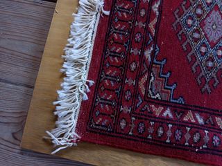 Antigua alfombra Persa de lana