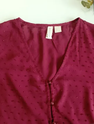Blusa granate H&M M