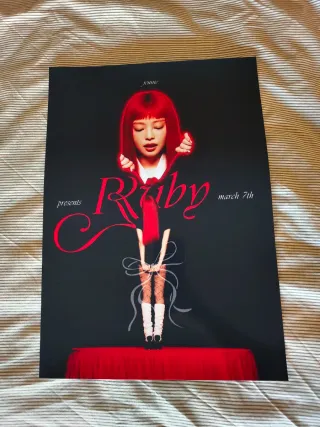 Poster A3 Jennie Ruby