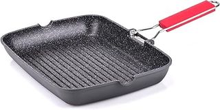 Moneta Parrilla Pro Grill de 24 x 34 cm con mango plegable también para inducción