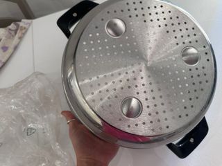 cestello acciaio scolapasta