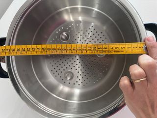 cestello acciaio scolapasta