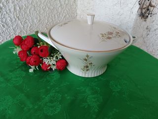 Zuppiera Bavarese in Porcellana