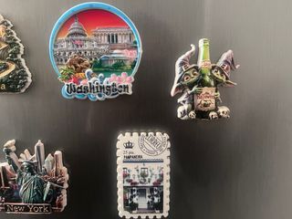 Lote de 5 imanes de recuerdo