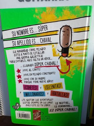 Libro de super chaval . VACACIONES EN LA LUNA