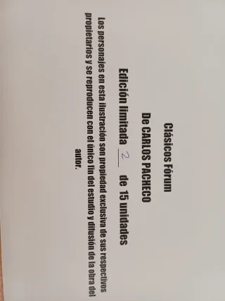 FIRMADO Pacheco lámina Patrulla X 100