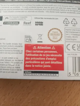 Terminator: Destino Oscuro Edición Día Uno Switch