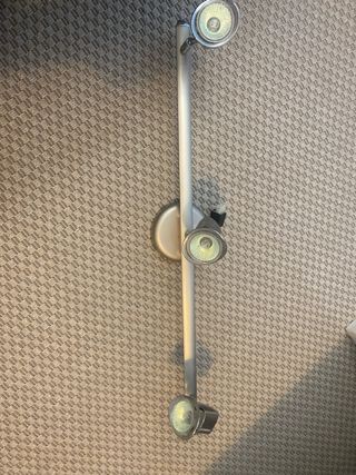 Lámpara de techo 3 focos orientables