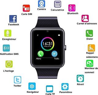 Smartwatch YAMAY SW016 v3 Con Camara y Tarjeta SIM