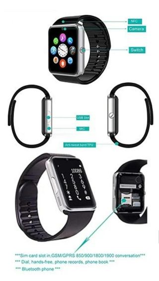 Smartwatch YAMAY SW016 v3 Con Camara y Tarjeta SIM