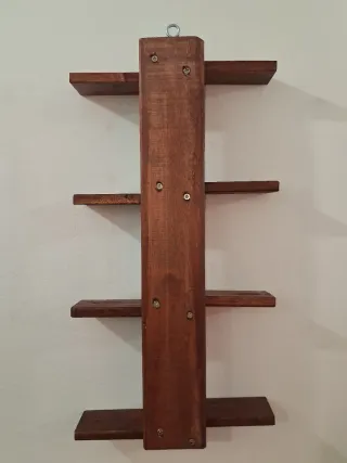 Mensola geometrica in legno