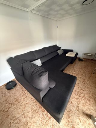 Sofá modular negro