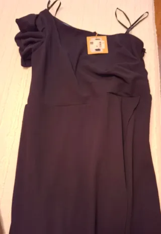 Vestido negro fiesta verano elegante