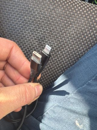 Cavo iPhone Lightning e USB-C