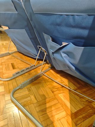 2 Sedie/Materassini da Spiaggia Reclinabili Nuovi