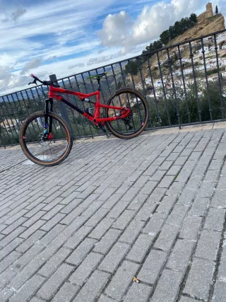 Bicicleta Doble Suspensión Rockrider