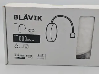 Lámpara Blavik Ikea Blanca