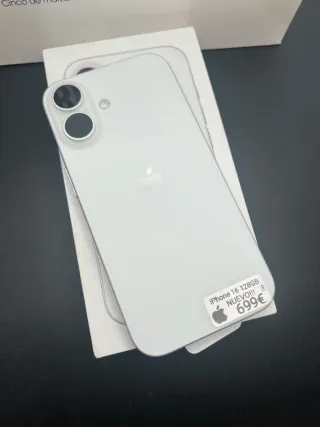 iPhone 16 128GB White GARANTÍA CAMBIOS!!