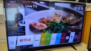 Televisión LG 49" 4K Smart TV