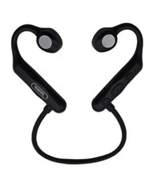 Auriculares bluetooth con soporte trasero