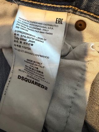 Vaqueros DSQUARED2 Azules