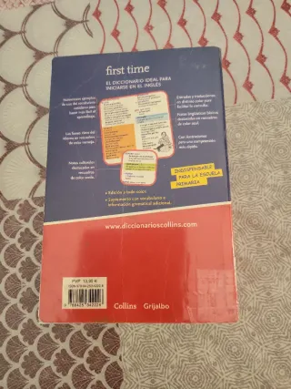 First Time Ingles: Diccionario bilingue Espanol...