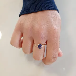 Anillo Zafiro 1.65ct Certificado Internacional