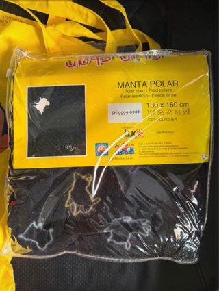 Manta Shin Chan Polyester y totebag