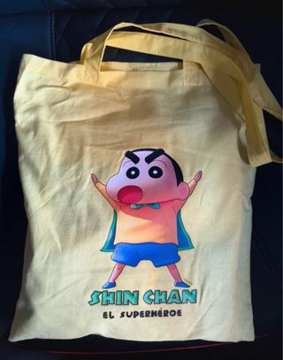 Manta Shin Chan Polyester y totebag