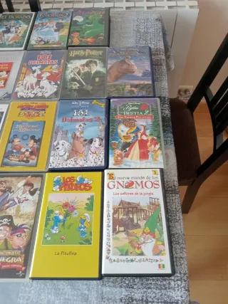 18 Películas Infantiles VHS (Español)