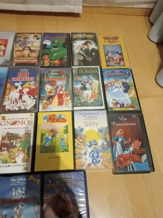 17 Películas Infantiles VHS (Español)