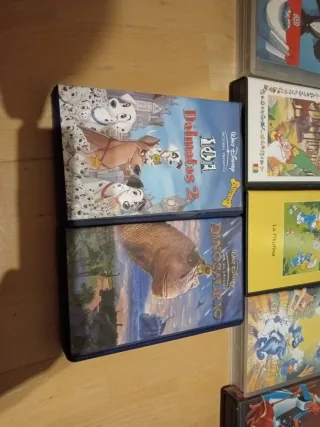 17 Películas Infantiles VHS (Español)