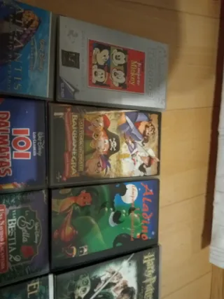 17 Películas Infantiles VHS (Español)