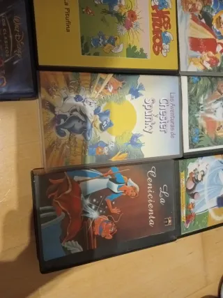 17 Películas Infantiles VHS (Español)