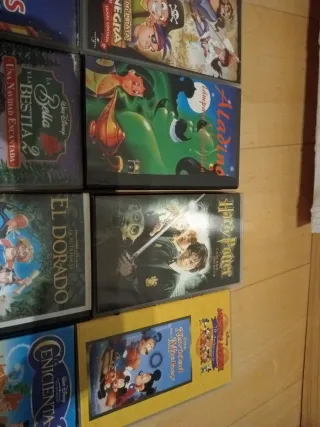 17 Películas Infantiles VHS (Español)