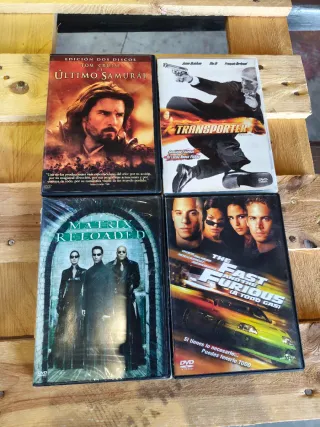 Pack 4 Películas DVD: El Último Samurai, Transport