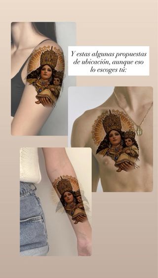 TATTOO VIRGEN DE LOS DESAMPARADOS