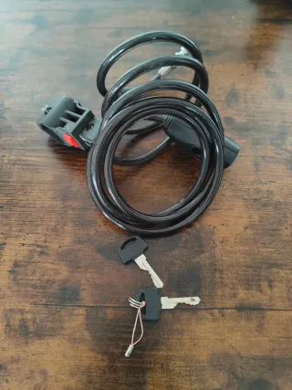 Cadena de seguridad para bicicleta