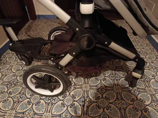 Bugaboo Fox Gris y Rosa Buen Estado