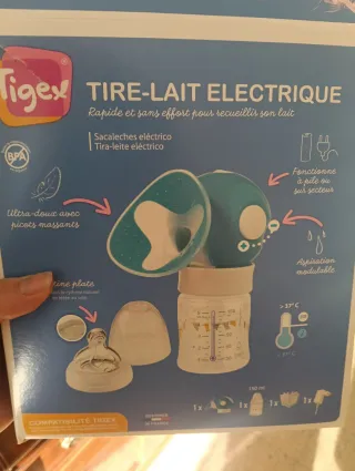 Tigex Extractor de Leche Eléctrico