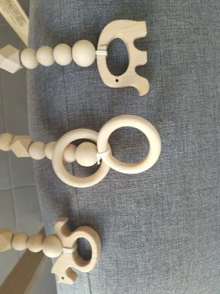 Gimnasio Madera Bebé Plegable +3 Meses