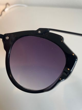 Occhiali da sole neri in plastica Gafas unisex