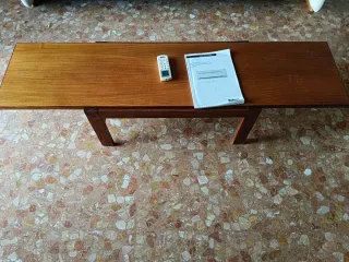 Tavolo basso salotto legno 150x37 h35