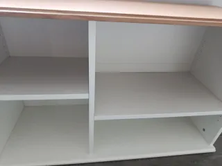Estantería Ikea Blanca y Madera