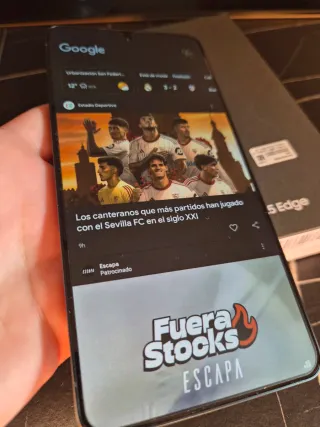 Samsung Galaxy S25 Edge 512GB Negro