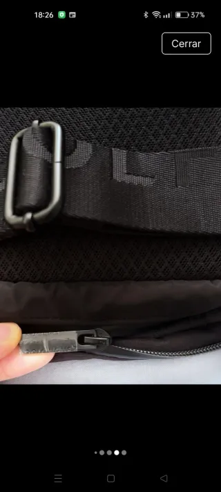 Mochila Adolfo Domínguez Negra