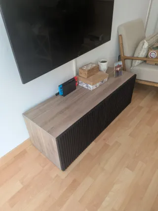 Mueble TV BESTÅ IKEA personalizado